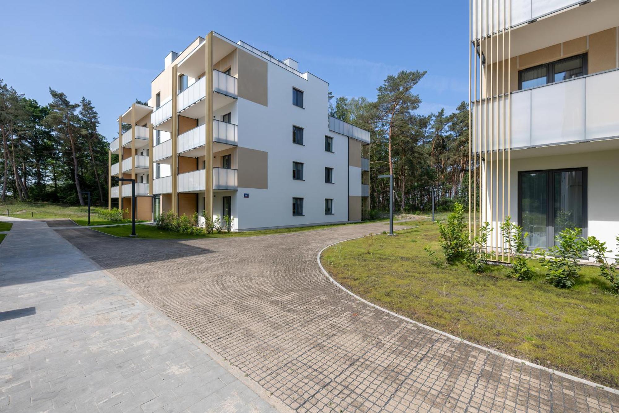 Aquamarina Dabki Marina Invest Lejlighedshotel Eksteriør billede