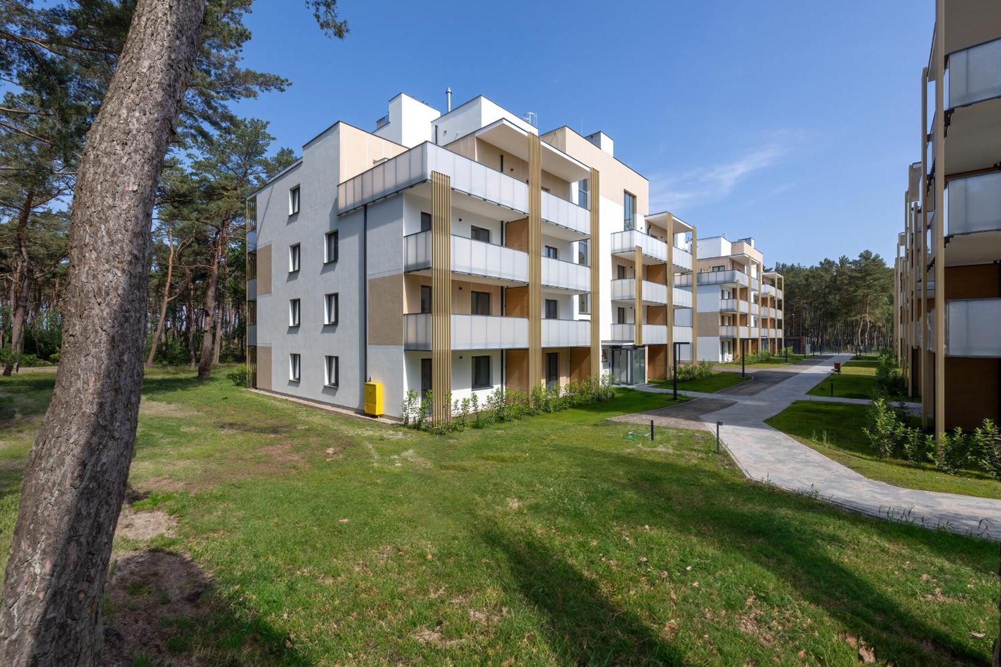 Aquamarina Dabki Marina Invest Lejlighedshotel Eksteriør billede
