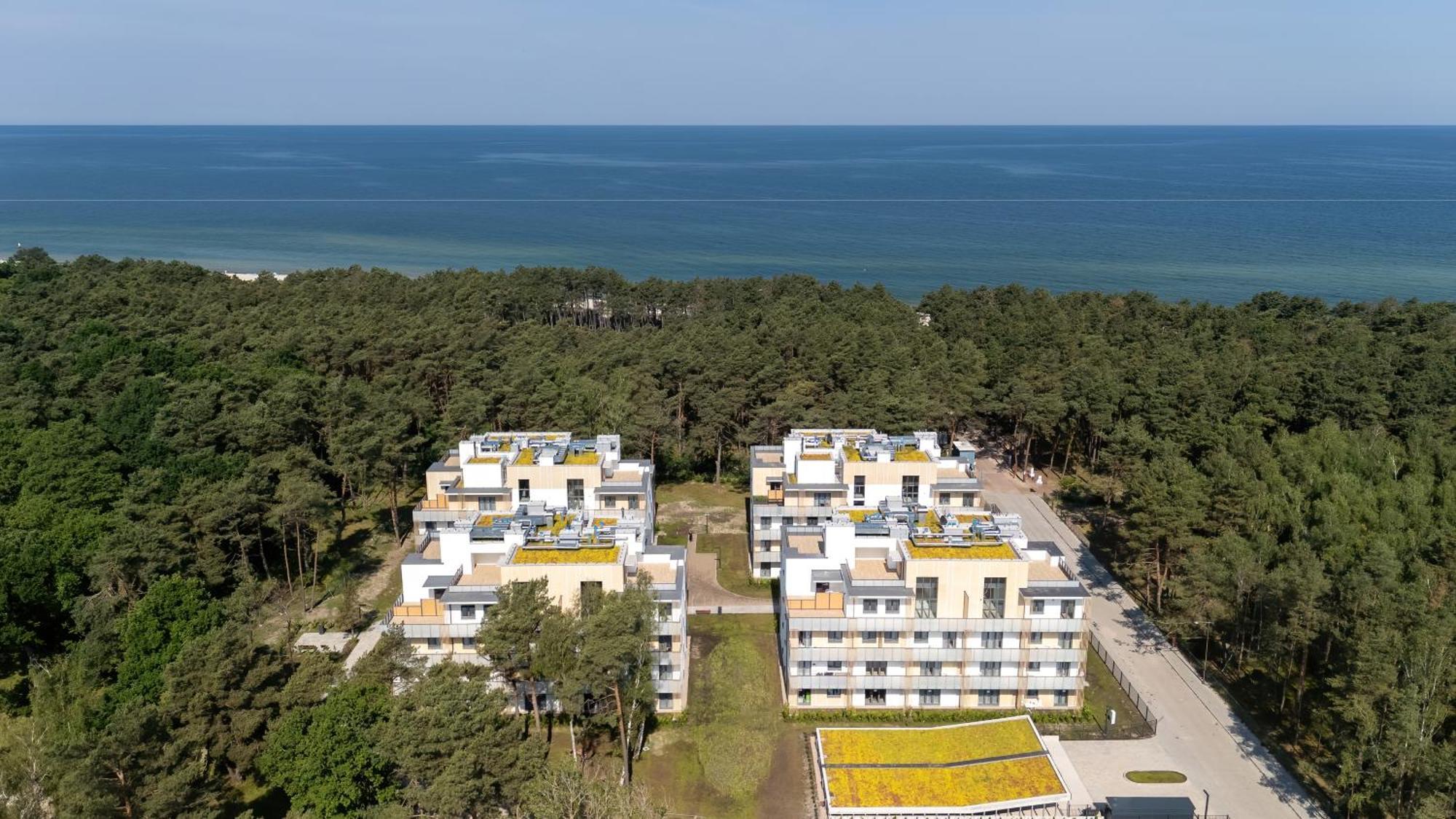 Aquamarina Dabki Marina Invest Lejlighedshotel Eksteriør billede