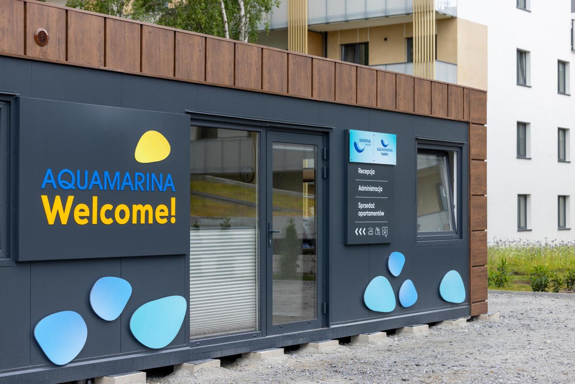 Aquamarina Dabki Marina Invest Lejlighedshotel Eksteriør billede