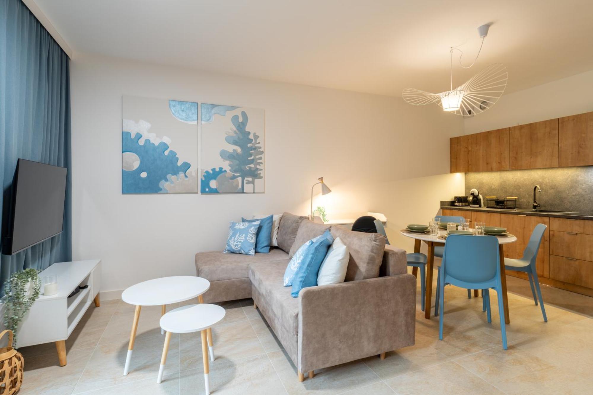 Aquamarina Dabki Marina Invest Lejlighedshotel Eksteriør billede